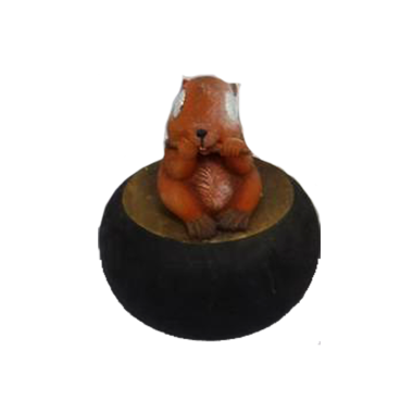 Beaver with Solar Eyes